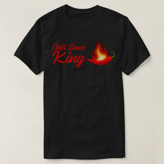 Chili-Sauce King T-Shirt (Design vorne)