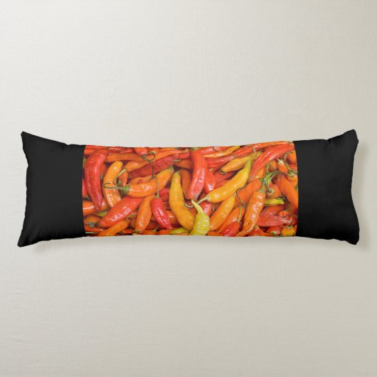 Chili Seitenschläferkissen (Vorderseite)