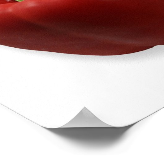 Chili Sorten Mauer Art Poster (Ecke)