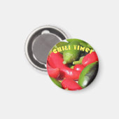 Chili Time Magnet (Vorderseite/Rückseite)