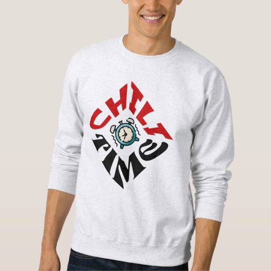 Chili Time Square-Logo Sweatshirt (Vorderseite)