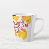 Chili & Turmerie auf einer kleinen Latte-Tasse Milchtasse (Rechts)