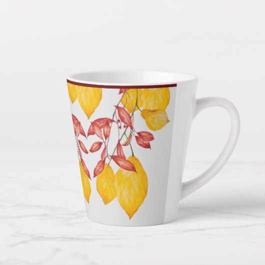 Chili & Turmerie auf einer kleinen Latte-Tasse Milchtasse (Rechts)