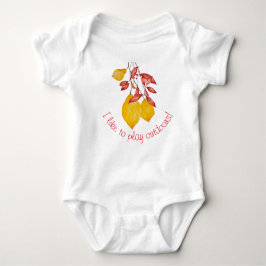 Chili und Kurkuma auf einem Baby-Bodysuit Baby Strampler