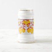 Chili und Kurkuma auf einem Stein Bierglas (Mittel)