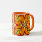 Chili und Orange Tasse (VorderseiteRechts)