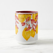 Chili und Turmerin auf einer Combo-Tasse (15 oz. ) Tasse (Zentrum)