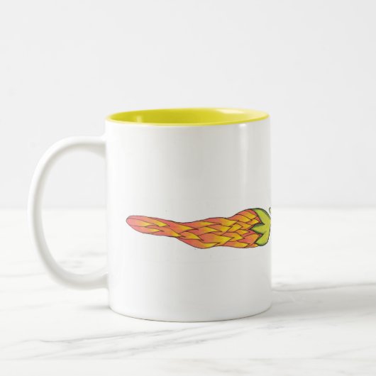 Chili Zweifarbige Tasse (Links)