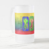 Chilies Mattiert Beer Tasse (Vorderseite Links)