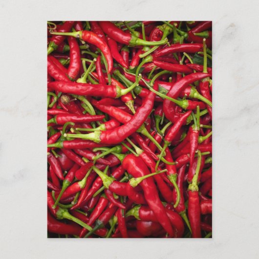 Chilies Postkarte (Vorderseite)
