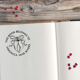 Chilies with Bow Spicy Belongs to Book Plate Permastempel