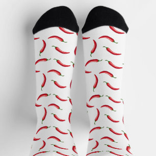Chilipeppar Socken