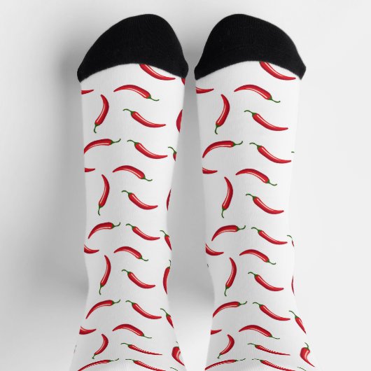Chilipeppar Socken (Oben)