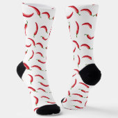 Chilipeppar Socken (Gewinkelt)
