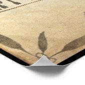 Chilippositorien Poster (Ecke)