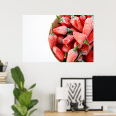 Chilis, gefroren poster (Heimbüro)