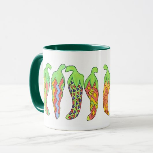 Chilis Incognito Tasse (Vorderseite Links)