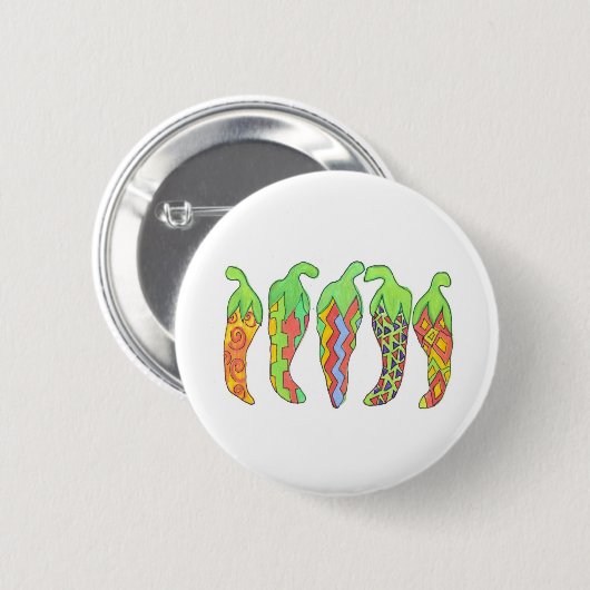 Chilis inkognito button (Vorne & Hinten)