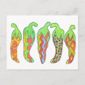 Chilis Inkognito Postkarte (Vorderseite)