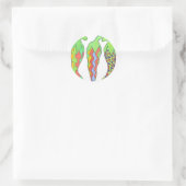 Chilis Inkognito Runder Aufkleber (Tasche)
