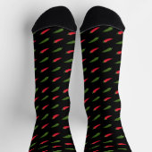 Chilischote Socken (Oben)