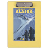 Chilkoot Durchlauf, Alaska-Goldschürfer Klemmbrett (Vorderseite)
