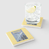 Chilkoot Durchlauf, Alaska-Goldschürfer Steinuntersetzer (Seitenansicht)