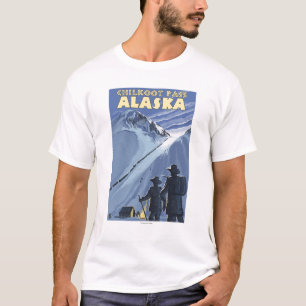 Chilkoot Durchlauf, Alaska-Goldschürfer T-Shirt