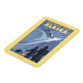 Chilkoot Pass, Alaska Gold Miners Magnet (Linke Seite)
