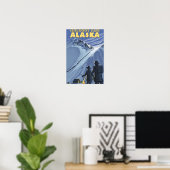 Chilkoot Pass, Alaska Gold Miners Poster (Heimbüro)