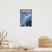 Chilkoot Pass, Alaska Gold Miners Poster (Küche)