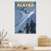Chilkoot Pass, Alaska Gold Miners Poster (Küche)