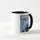 Chilkoot Pass, Alaska Gold Miners Tasse (VorderseiteRechts)