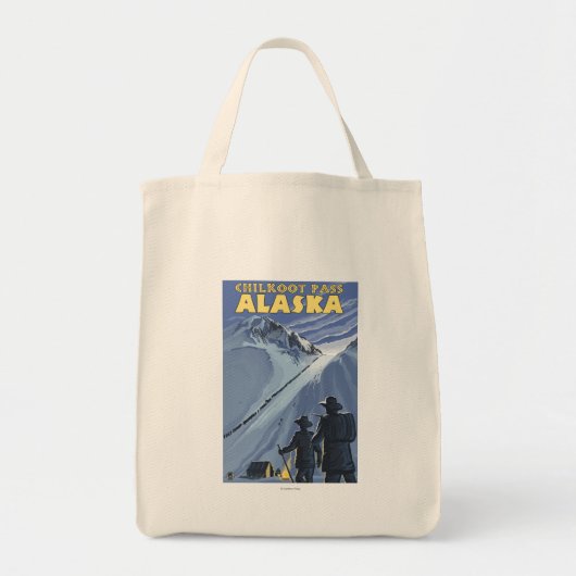 Chilkoot Pass, Alaska Gold Miners Tragetasche (Vorne)