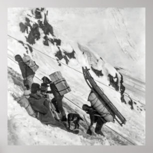 Chilkoot Pass - Yukon Gold Rush 1898 Poster