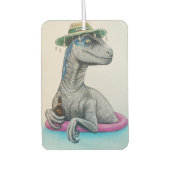 Chill AF Velociraptor - Air Freshener Autolufterfrischer (Vorderseite)