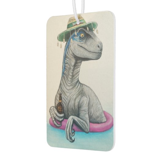 Chill AF Velociraptor - Air Freshener Autolufterfrischer (Links)