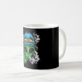 Chill Alien Kaffeetasse (VorderseiteRechts)