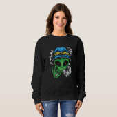 Chill Alien Sweatshirt (Vorne ganz)