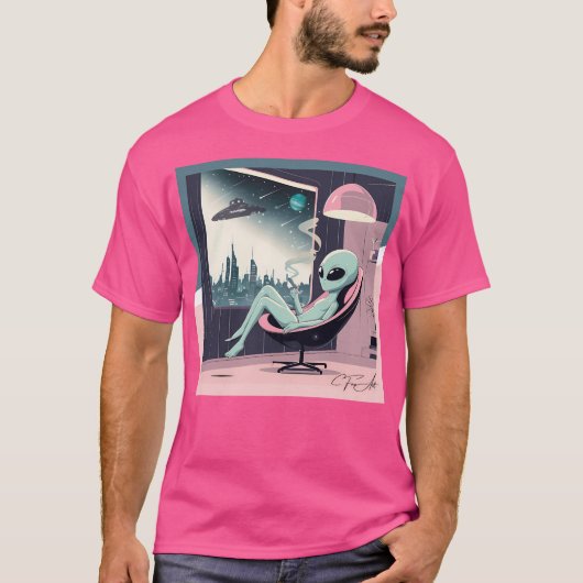 Chill Alien T-Shirt (Vorderseite)