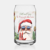 Chill and Enjoy Can-Shaped Glass Dosenglas (Rückseite)