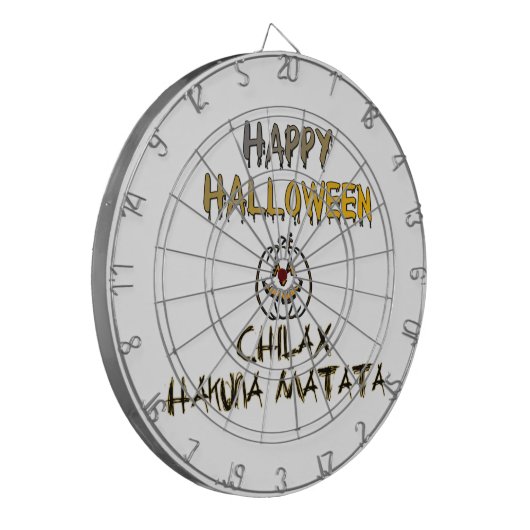 Chill and Relax Happy Halloween Collection Dartscheibe (Vorderseite Links)