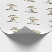 Chill and Relax Happy Halloween Collection Geschenkpapier (Ecke)