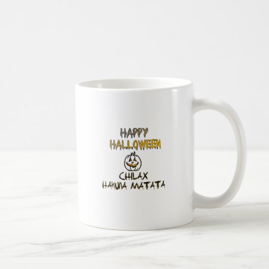 Chill and Relax Happy Halloween Collection Kaffeetasse (Rechts)