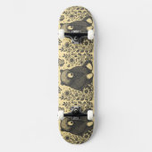 Chill Bär Skateboard (Vorderseite)