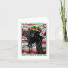 Chill Birthday Card Karte