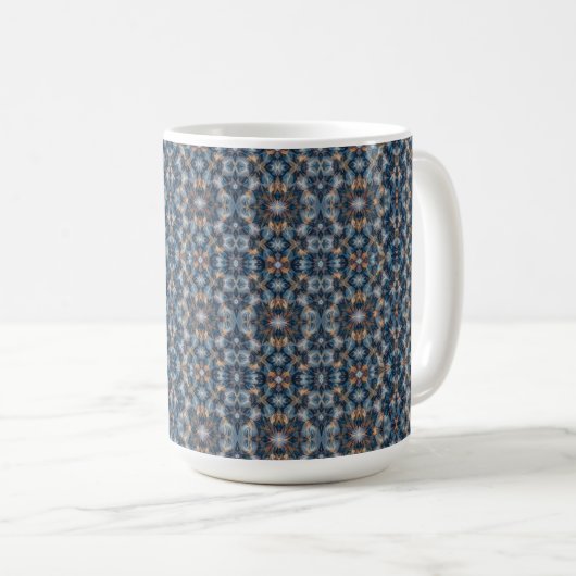 Chill Blue Vibes Kaffeetasse (VorderseiteRechts)