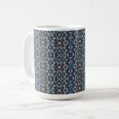 Chill Blue Vibes Kaffeetasse (Vorderseite Links)
