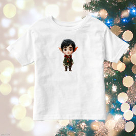 Chill Boy Christmas Elf Kleinkind's T-Shirt