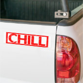 Chill Briefmarke Autoaufkleber (Auf Lkw)